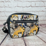 Crazy Cats crossbody bag