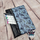 Crow Notebook with removable cover A5