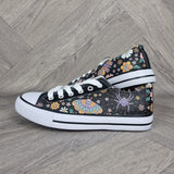 Autumn Floral Moth women sneakers