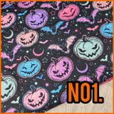 Neon Halloween women dolly pumps