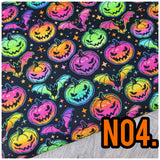 Neon Halloween women sneakers