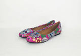 Pink Sugar Skull women dolly pumps