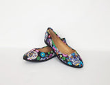 Sugar Skull women dolly pumps